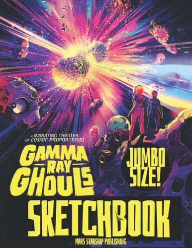 MARS STARSHIP SKETCHBOOK : JUMBO SIZED! Perfect for Drawing, Writing, Painting, Sketching or Doodling, 110 Pages, A4 8.5" x11" (22cm x 28cm)