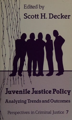 Juvenile Justice Policy: Analyzing Trends and Outcomes (Perspectives in Criminal Justice)