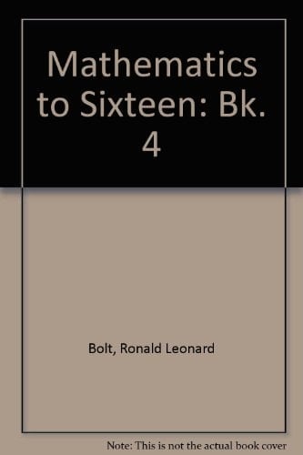 Mathematics to Sixteen