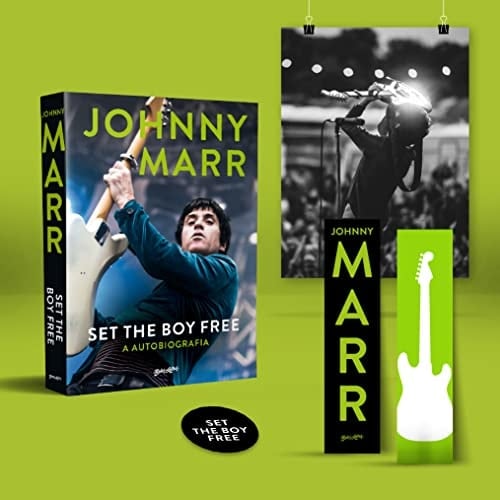 Set the boy free - Johnny Marr (edição especial com brindes, em português) A autobiografia do lendário guitarrista do The Smiths