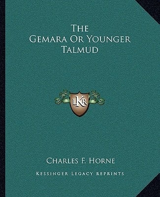 The Gemara Or Younger Talmud