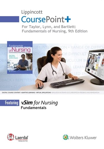Fundamentals of Nursing Lippincott Coursepoint+ Access Code The Art and Science of Person-Centered Care