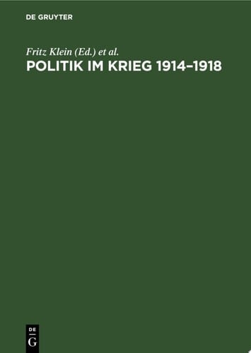 Politik im Krieg 1914–1918