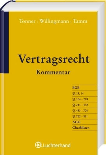 Vertragsrecht Kommentar