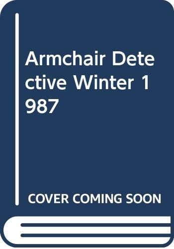 Armchair Detective Winter 1987