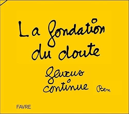 Fluxus continue et ne s'arrêtera jamais