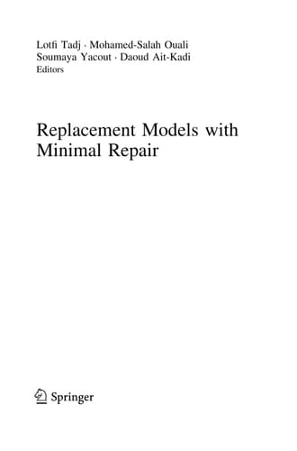 Replacement Models with Minimal Repair
