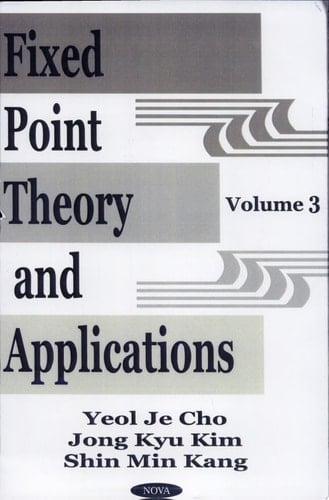 Fixed Point Theory and Applications
