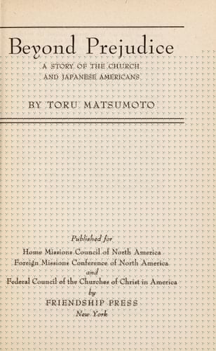 Beyond Prejudice (Asian Experience in North America Series)