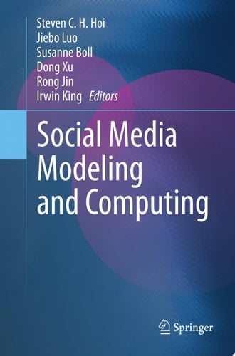 Social Media Modeling and Computing