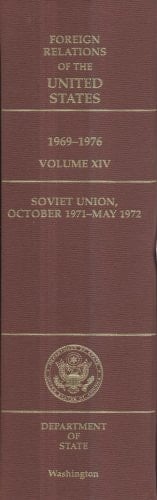 Soviet Union, October 1971-May 1972