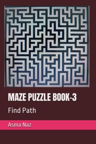 MAZE PUZZLE BOOK-3: Find Path