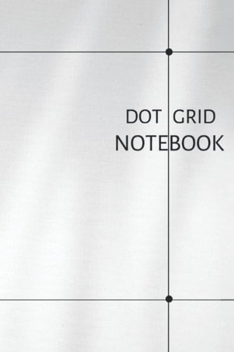 Dot Grid Notebook/Journal Inserts - Refill for Travelers Notebook by DH-notebook - 6 X 9 Inch - 200 Pages