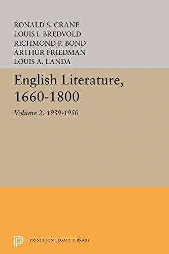 English Literature, Volume 2 1939-1950