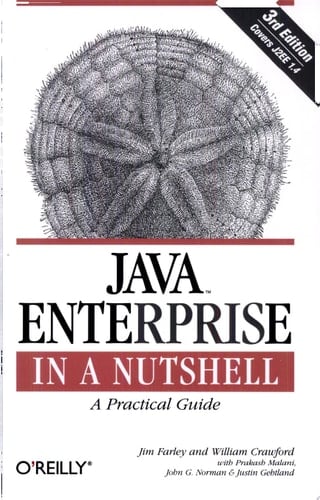 Java Enterprise in a Nutshell