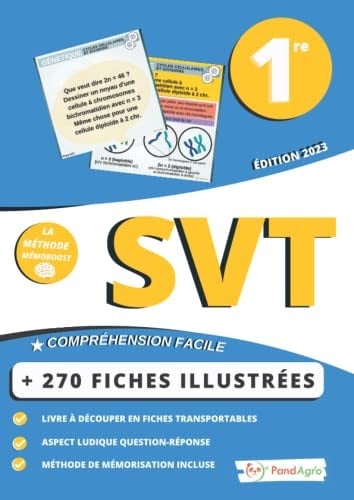  SVT Première 1re - 1ère - (Sciences de la vie et de la Terre) - Pandagro - Enseignement de spécialité -:  Livre découpable à fiches question / ... & Enseignement Scientifique) (French Edition)