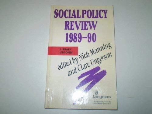 Social Policy Review 1989-90