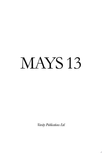 The May Anthologies 2005