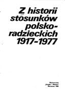Z historii stosunków polsko-radzieckich 1917-1977 (Polish Edition)