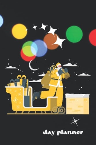 Planner diary with Santa Claus