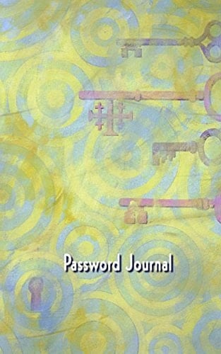 Password Journal My Discreet Password Journal (Many Keys)