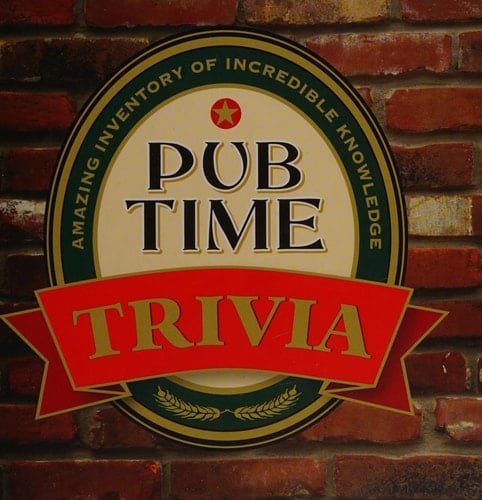 Pub Time Trivia Amazing Inventory of Incredible Knowledge