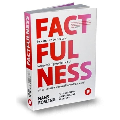 Factfulness 10 motive pentru care interpretăm greşit lumea şi de ce lucrurile stau mai bine decât crezi