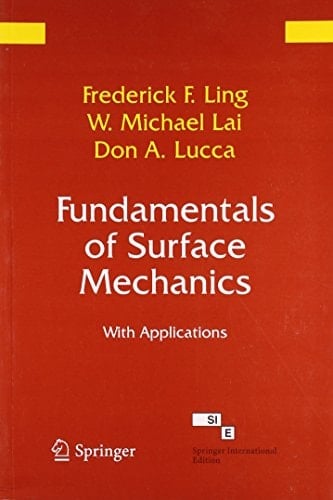 Fundamentals Of Surface Mechanics: With Applications, 2Nd Ed