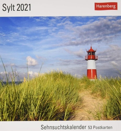 Sylt Kalender 2021 Sehnsuchtskalender, 53 Postkarten