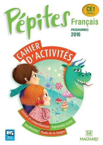 Pépites Français CE1 cycle 2 cahier d'activités