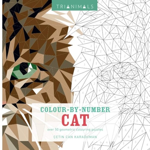 Trianimals Colour by Number Cat: Over 50 Geometric Colouring Puzzles