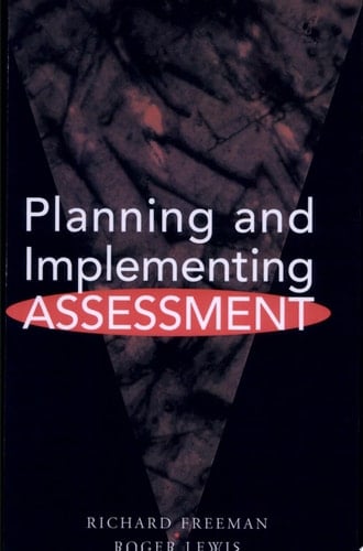 Planning and Implementing Assessment