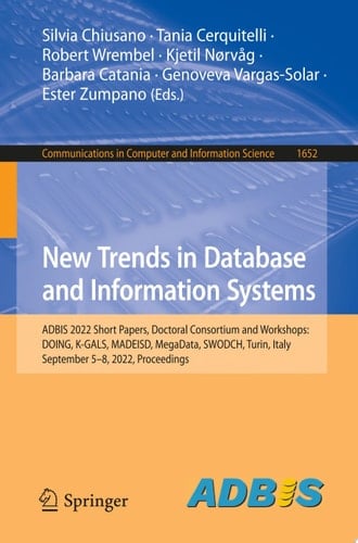 New Trends in Database and Information Systems