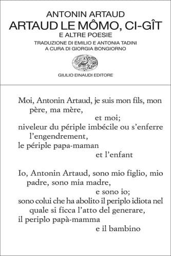 Artaud le Mômo, Ci-gît E altre poesie