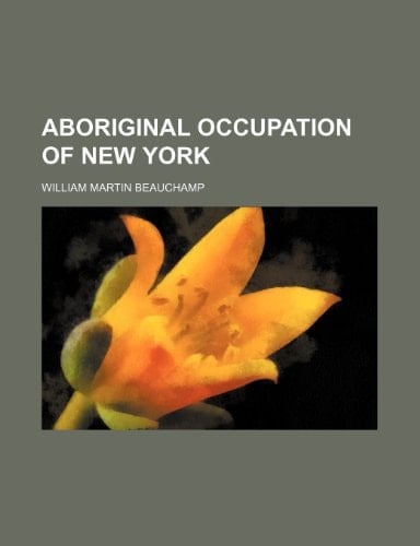 Aboriginal occupation of New York