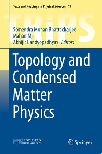 Topology and Condensed Matter Physics
