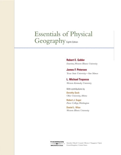 Essentials of Physical Geography