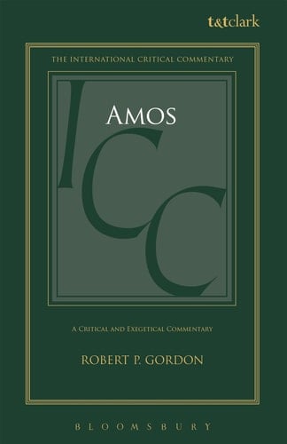 Amos A Critical and Exegetical Commentary