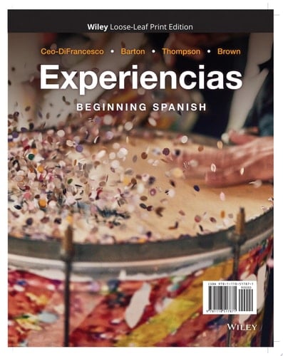 Experiencias Beginning Spanish
