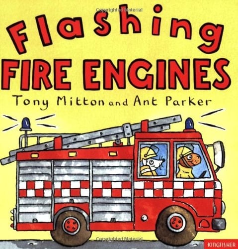 Flashing Fire Engines