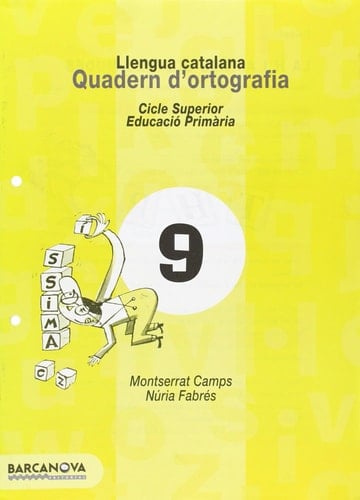 Quadern d ' ortografia 9. Llengua catalana