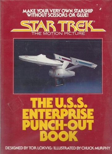 Star trek, the motion picture The U.S.S. Enterprise punch-out book