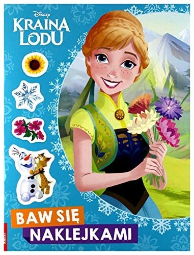 Kraina Lodu baw się naklejkami