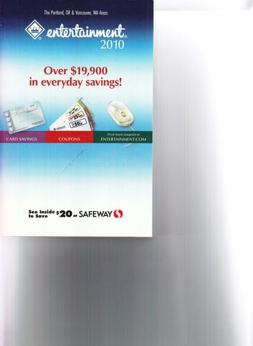 Portland 2010 Entertainment Book