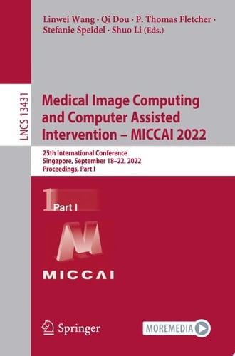 Medical Image Computing and Computer Assisted Intervention – MICCAI 2022 25th International Conference, Singapore, September 18–22, 2022, Proceedings, Part I