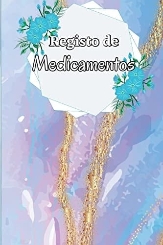 Livro de Registo de Medicamentação Livro de Registro de Medicação de Segunda a Domingo Livro diário de tabela de medicamentos com caixas de seleção