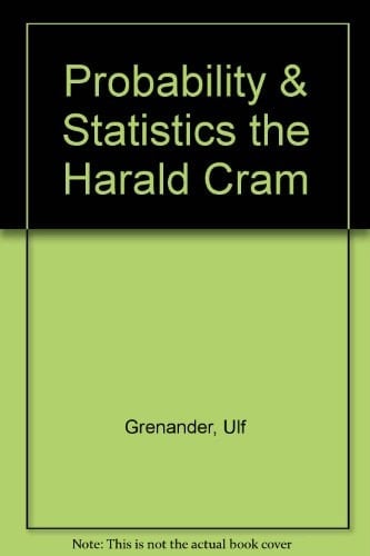 Probability & Statistics the Harald Cram