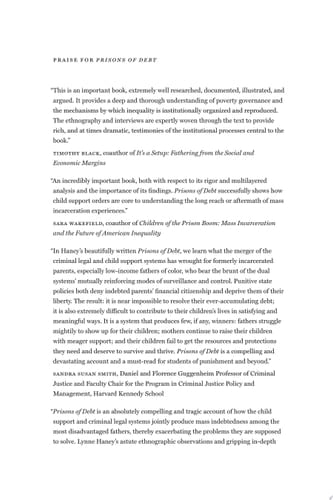 Prisons of Debt The Afterlives of Incarcerated Fathers