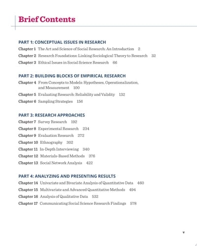 The Art and Science of Social Research     First Edition