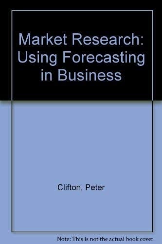 Market Research using Forecasting in Business